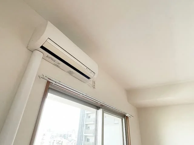 STキューブ Bタイプの居室のエアコン